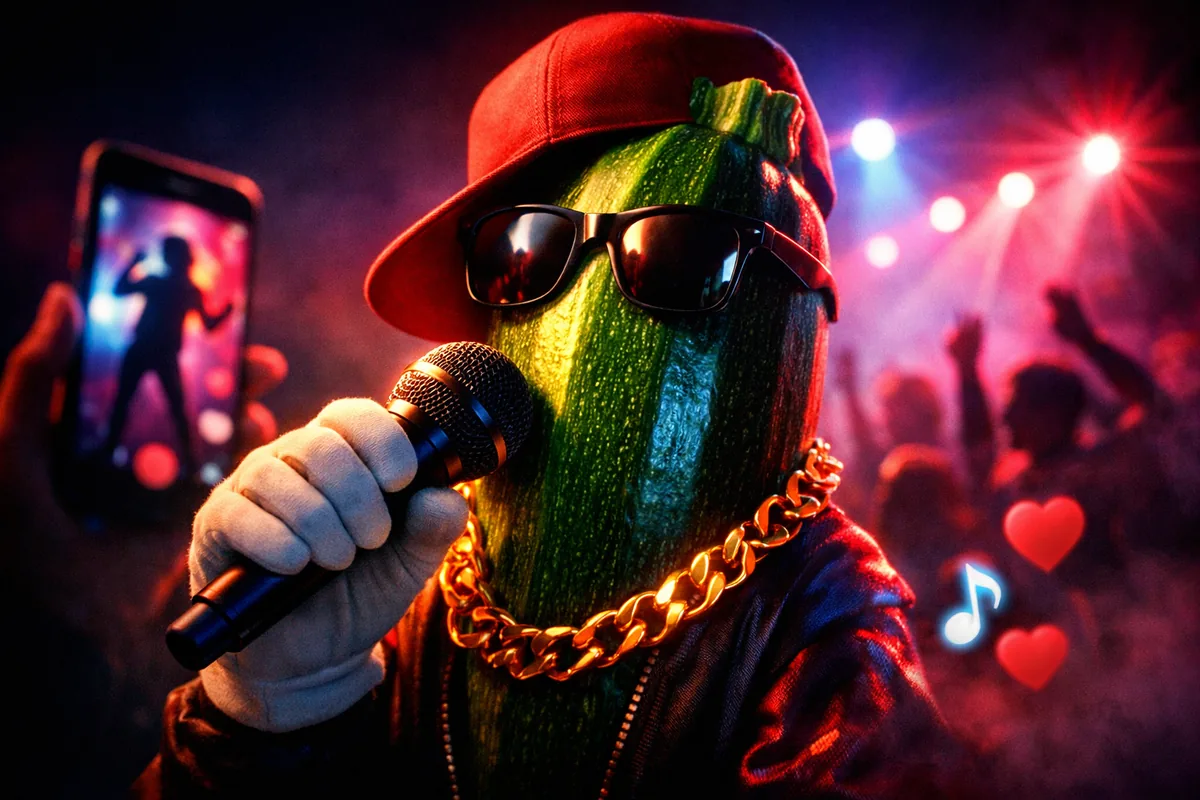 Mc Courgette : comment un rappeur légume a pris TikTok
