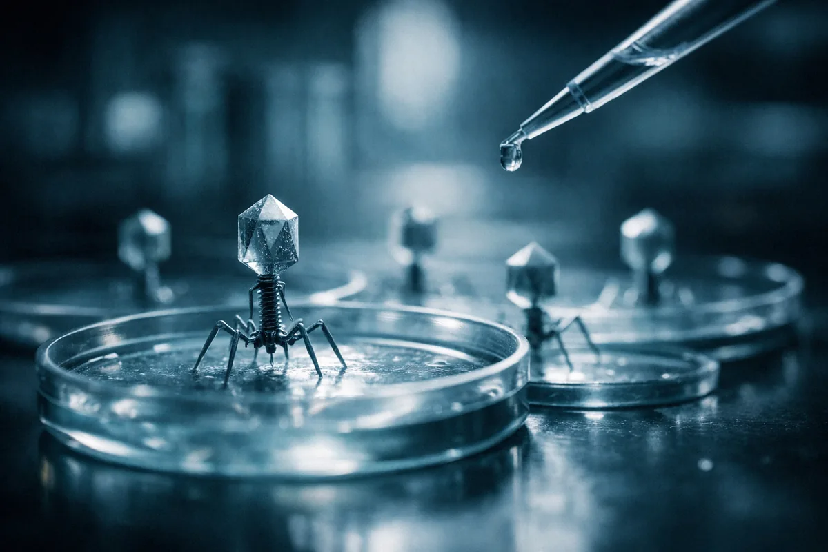 Virus créés par IA : 16 phages sortis d'un modèle de langage