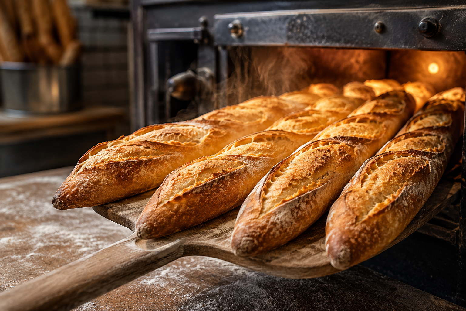Pain chaud artisanal
